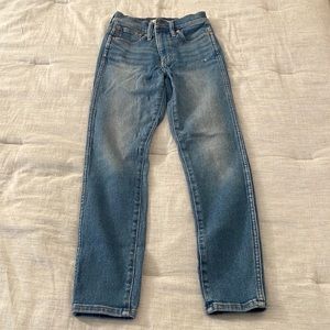 Madewell 10 inch High Rise Skinny Crop Jeans (sz 24)